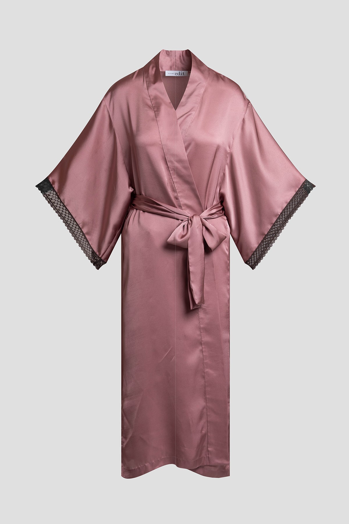 Ashley Icon Lace Robe Tea Pink