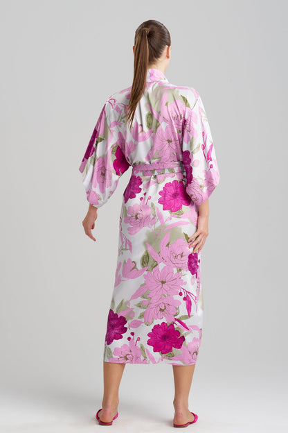 Buy Peony Blossom Kimono Robe in Pink Multi Online Pink Multi