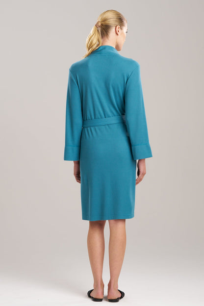 Tranquility Waffle Wrap Peacock Blue