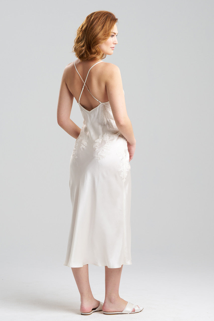 Buy Lolita Lace Silk Gown in Warm White Online Warm White
