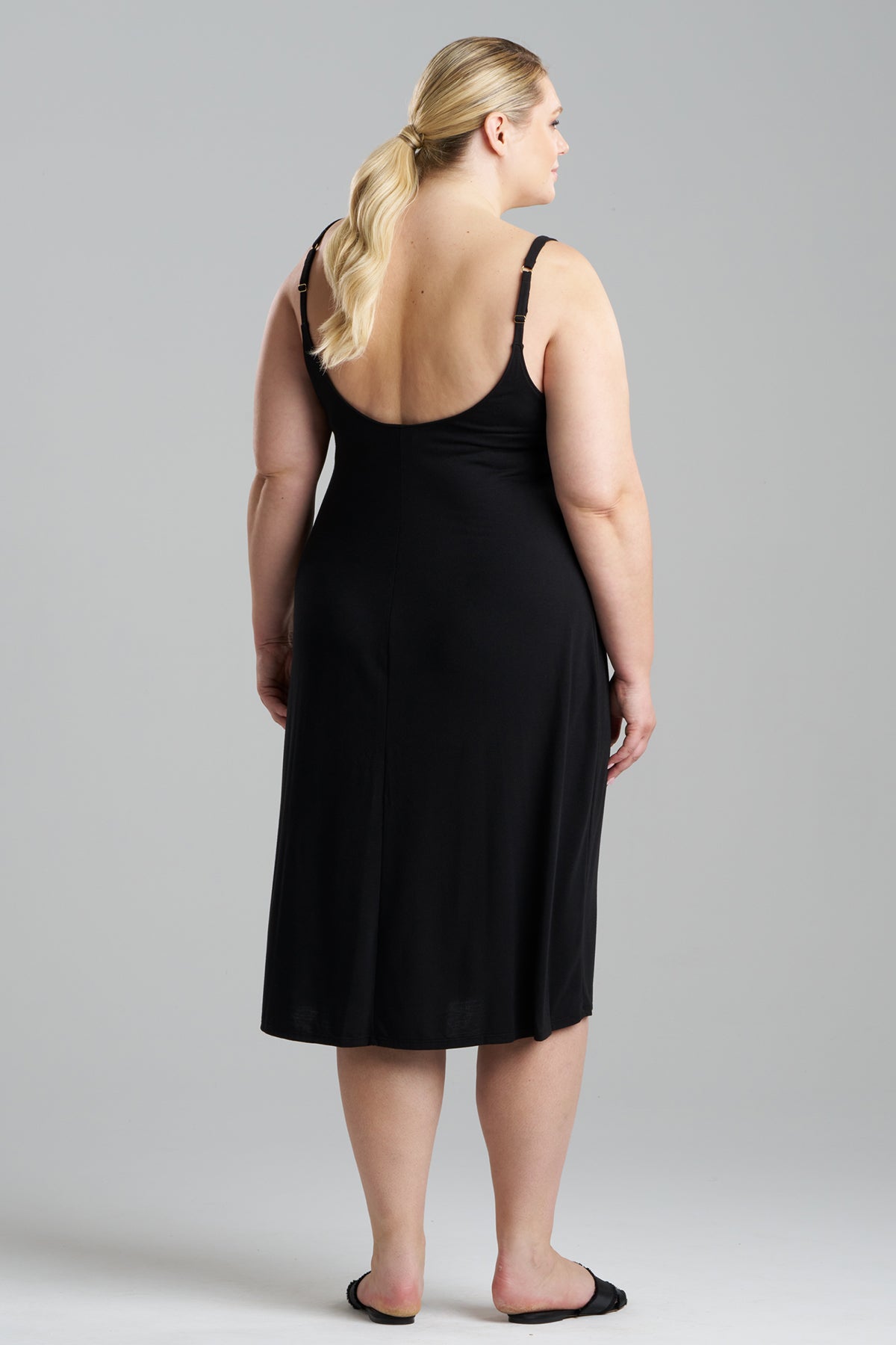 Buy Shangri-La TENCEL™ Gown in Black Online Black