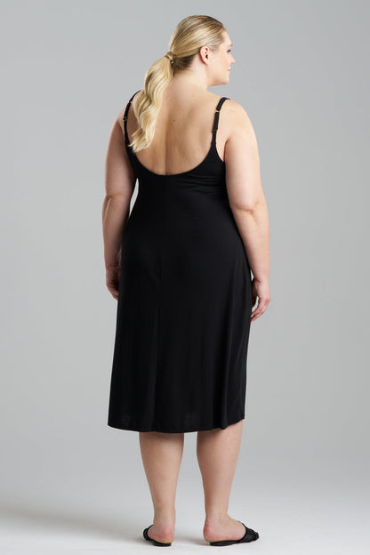 Buy Shangri-La TENCEL™ Gown in Black Online Black