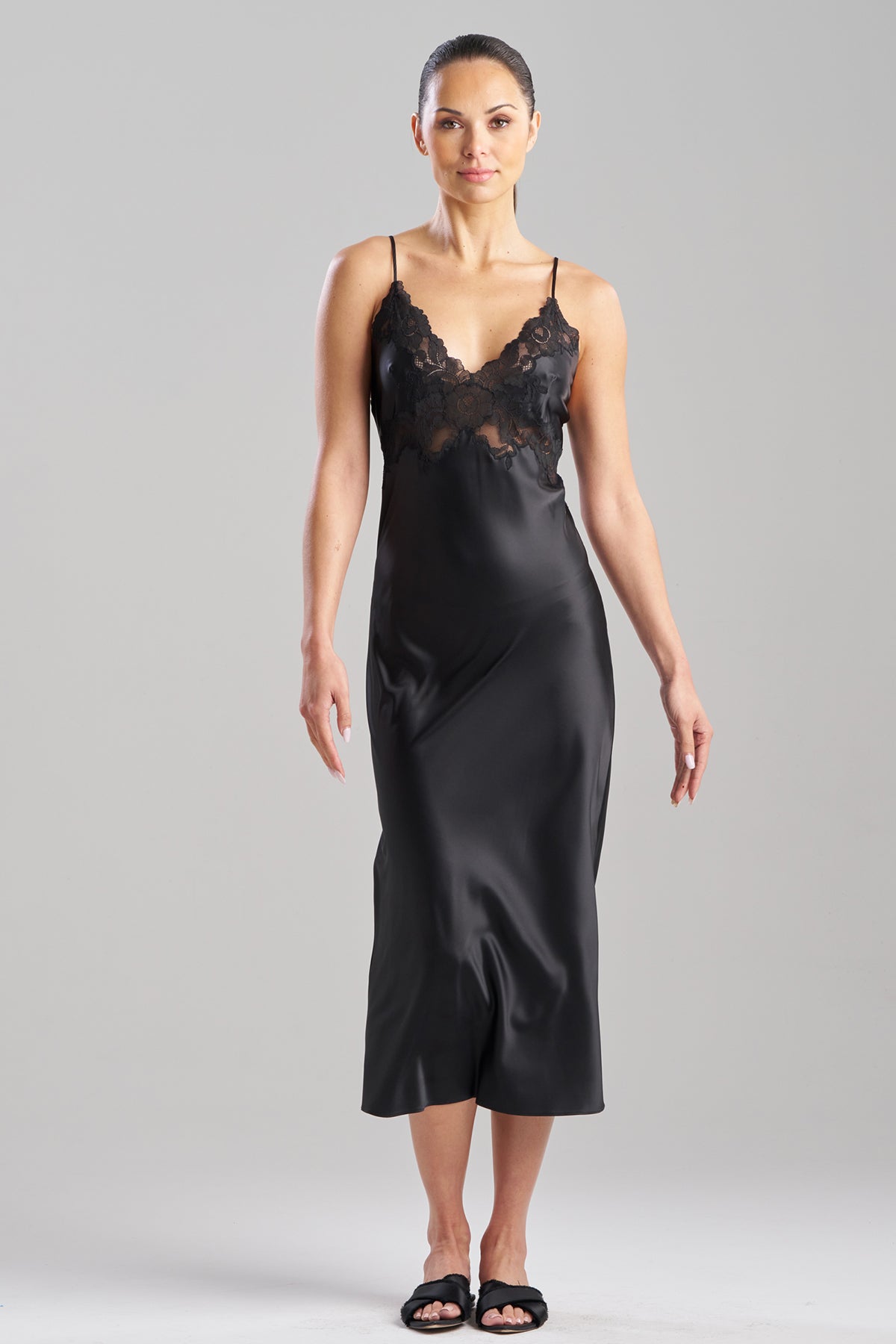 Buy Peony Glamour Gown in Black Online Black