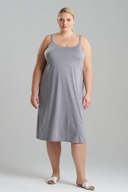 Shangri-La TENCEL™ Slip Dress Heather Grey