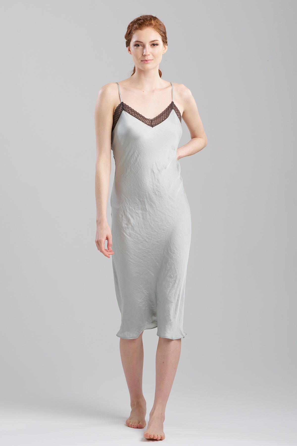 Buy Ashley Icon Lace Gown in Celadon Online Celadon