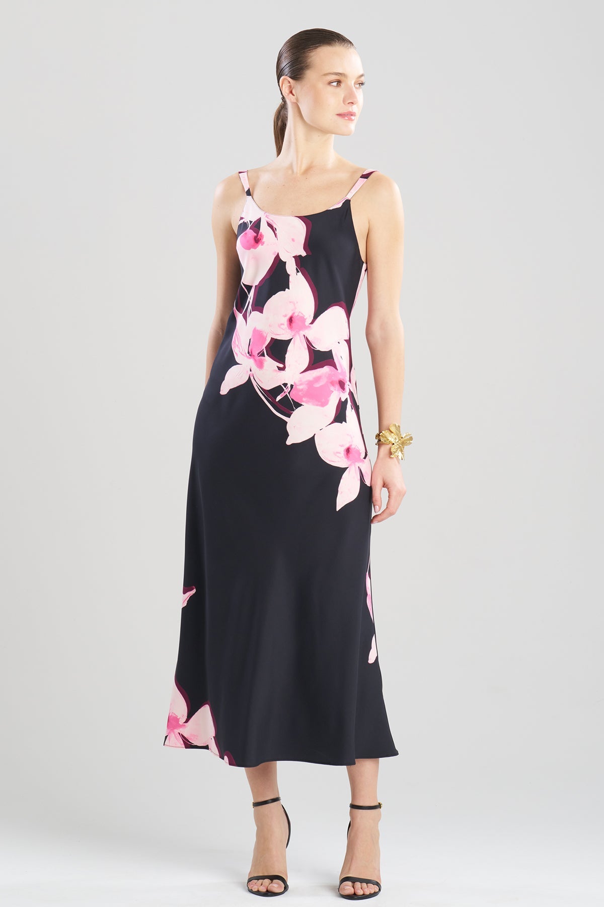 Orchida Slip Dress Black