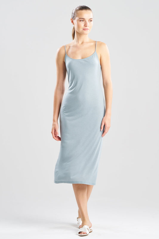 Shangri-La TENCEL™ Slip Dress Spa Blue