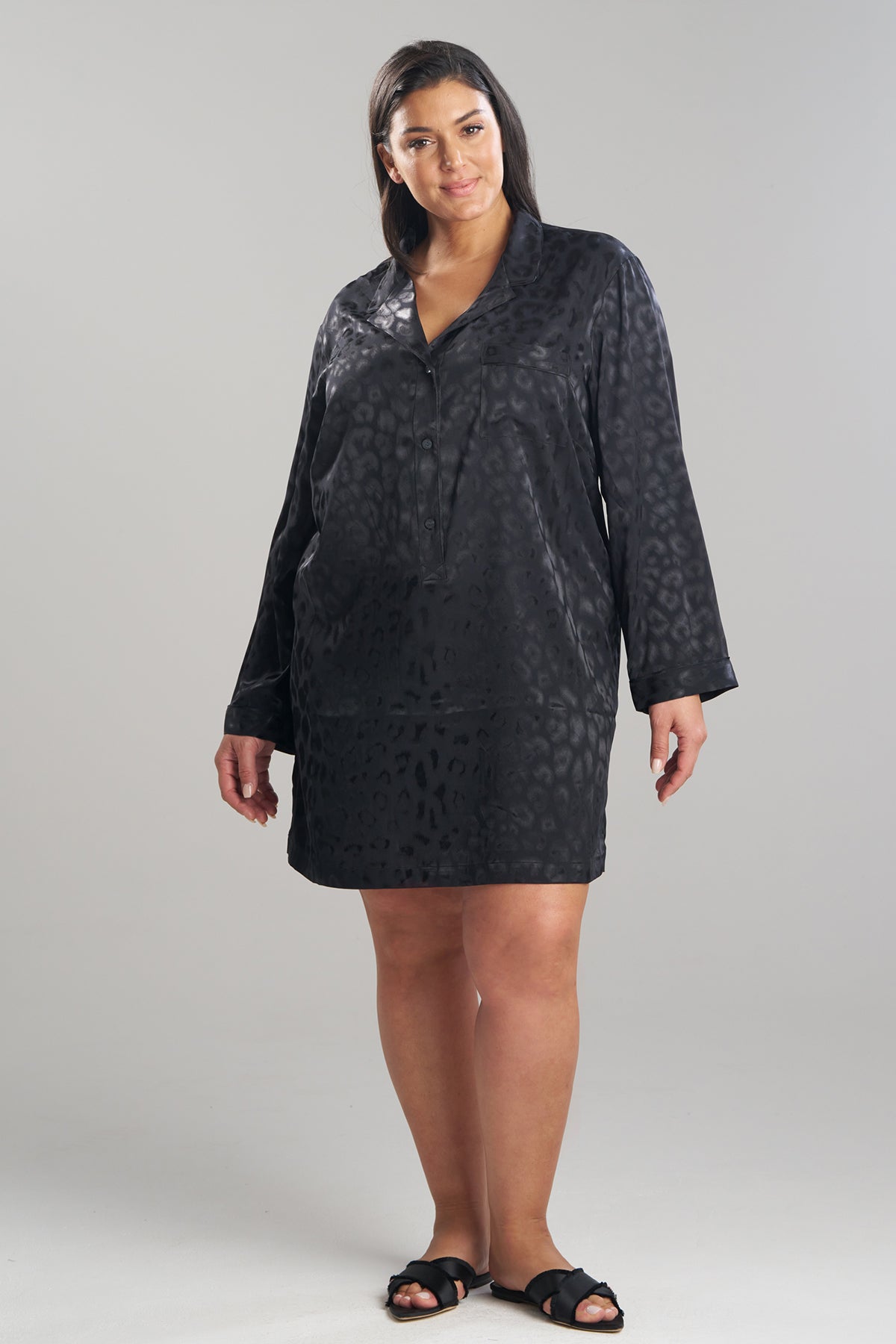 Buy Decadence Sleepshirt in Black Online Black