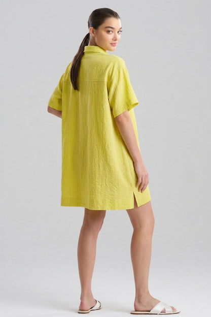 Onsen Cotton Sleepshirt Chartreuse
