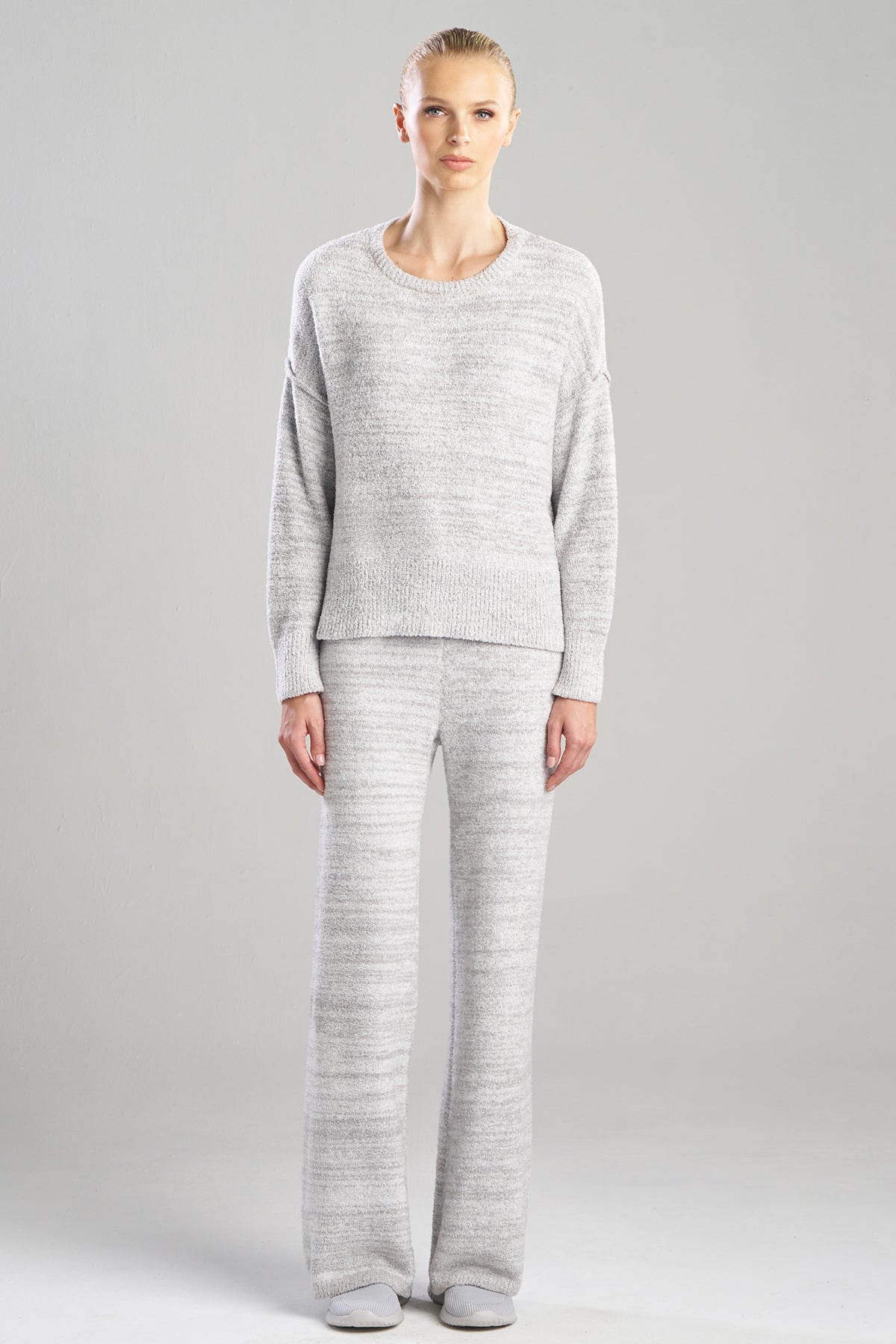 Luna Mellow Top Light Heather Grey