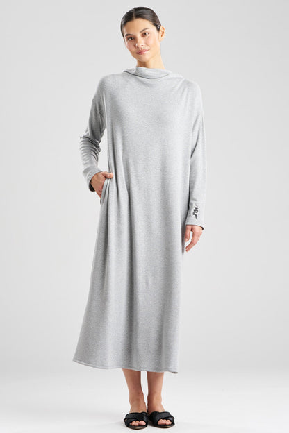 Cocoon Brushed French Terry Lounger Ht. Grey