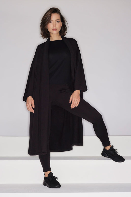 Cocoon Brushed French Terry Leggings Black