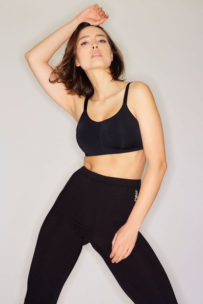 Cocoon Brushed French Terry Leggings Black