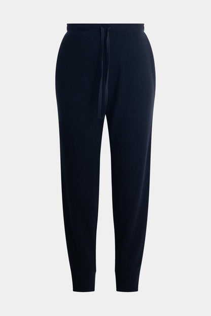 Himalaya Sweater Knit Joggers Black