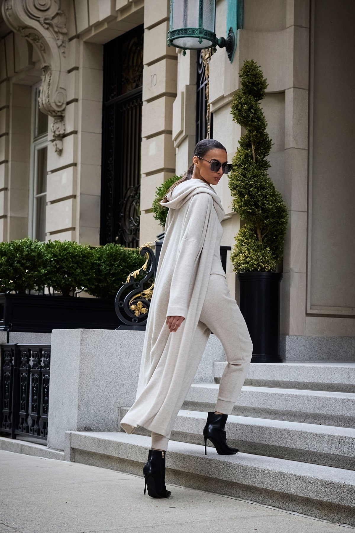 Himalaya Sweater Knit Joggers Cashmere