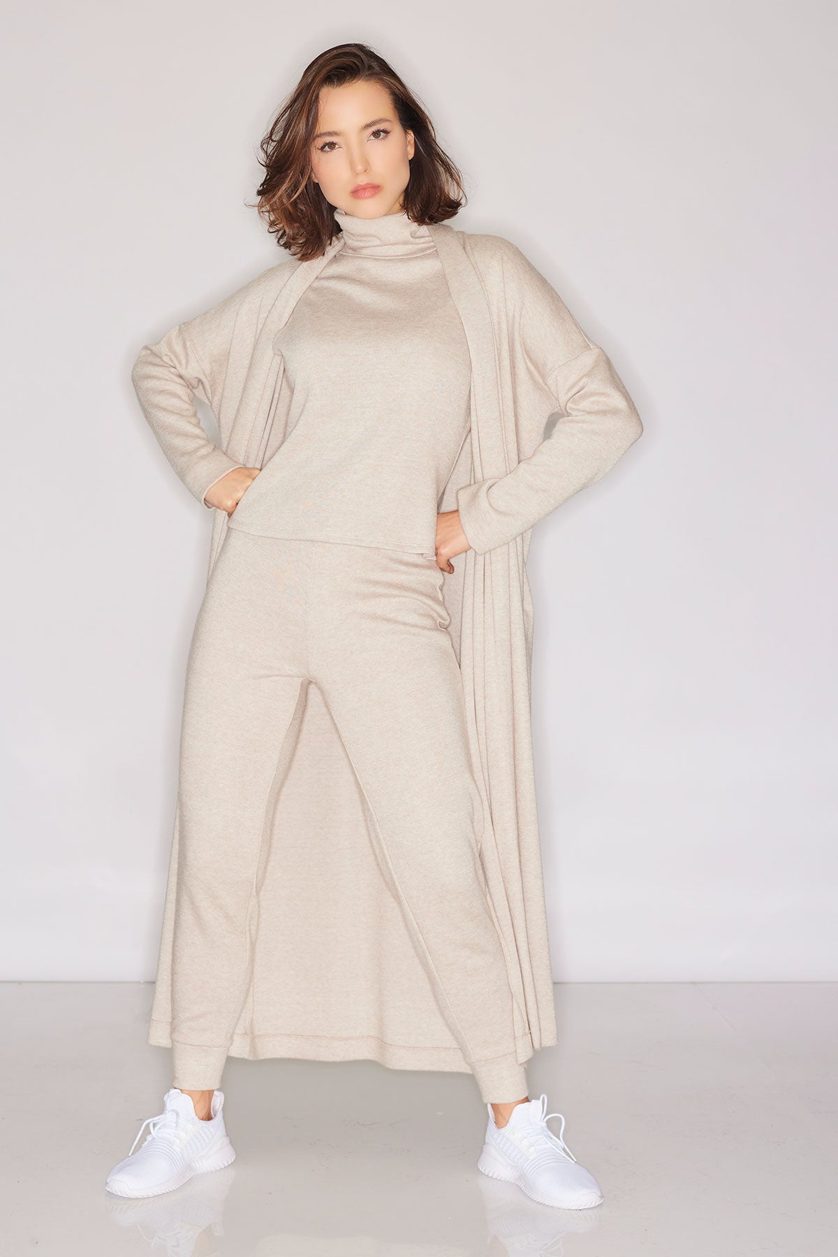 Himalaya Sweater Knit Joggers Cashmere