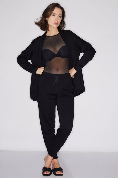 Cocoon Brushed French Terry Joggers Black
