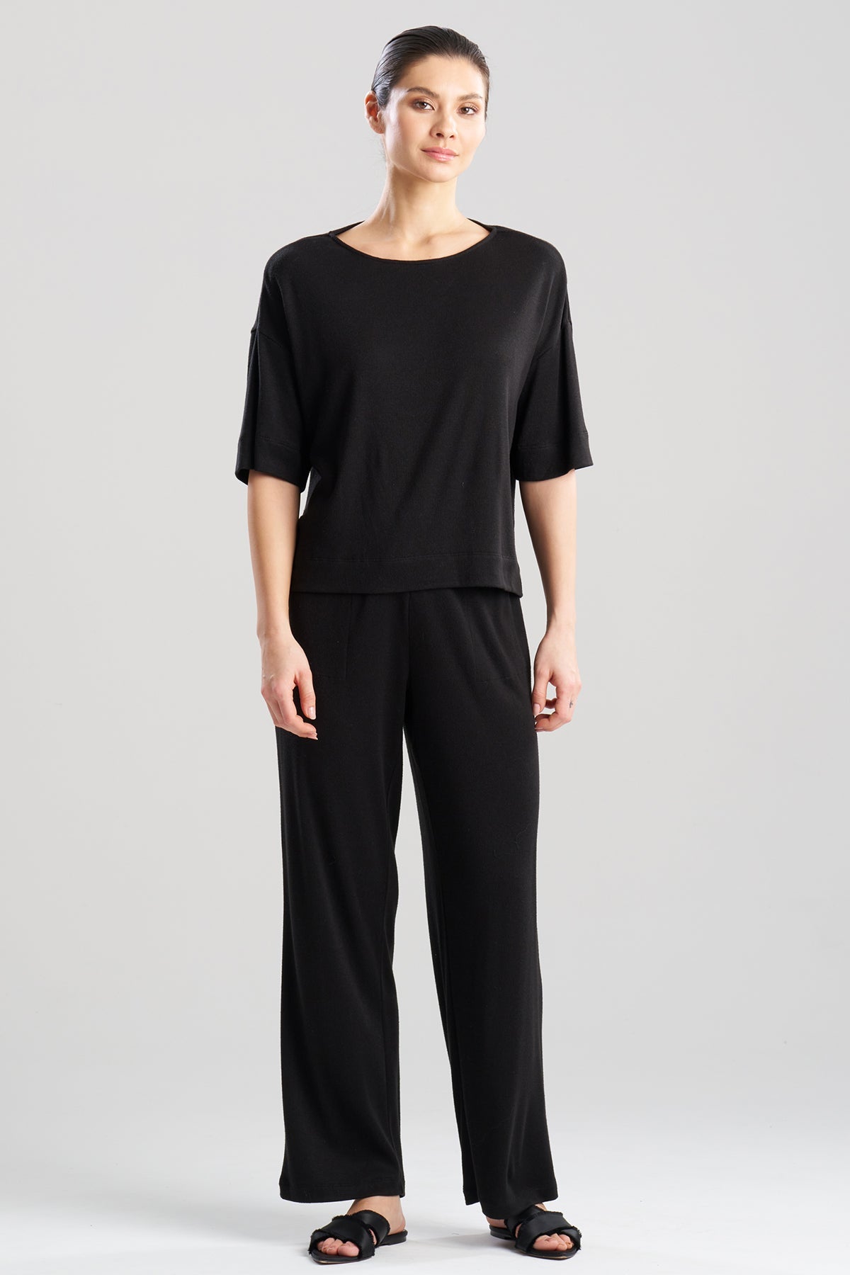 Suki Wedge Top Black
