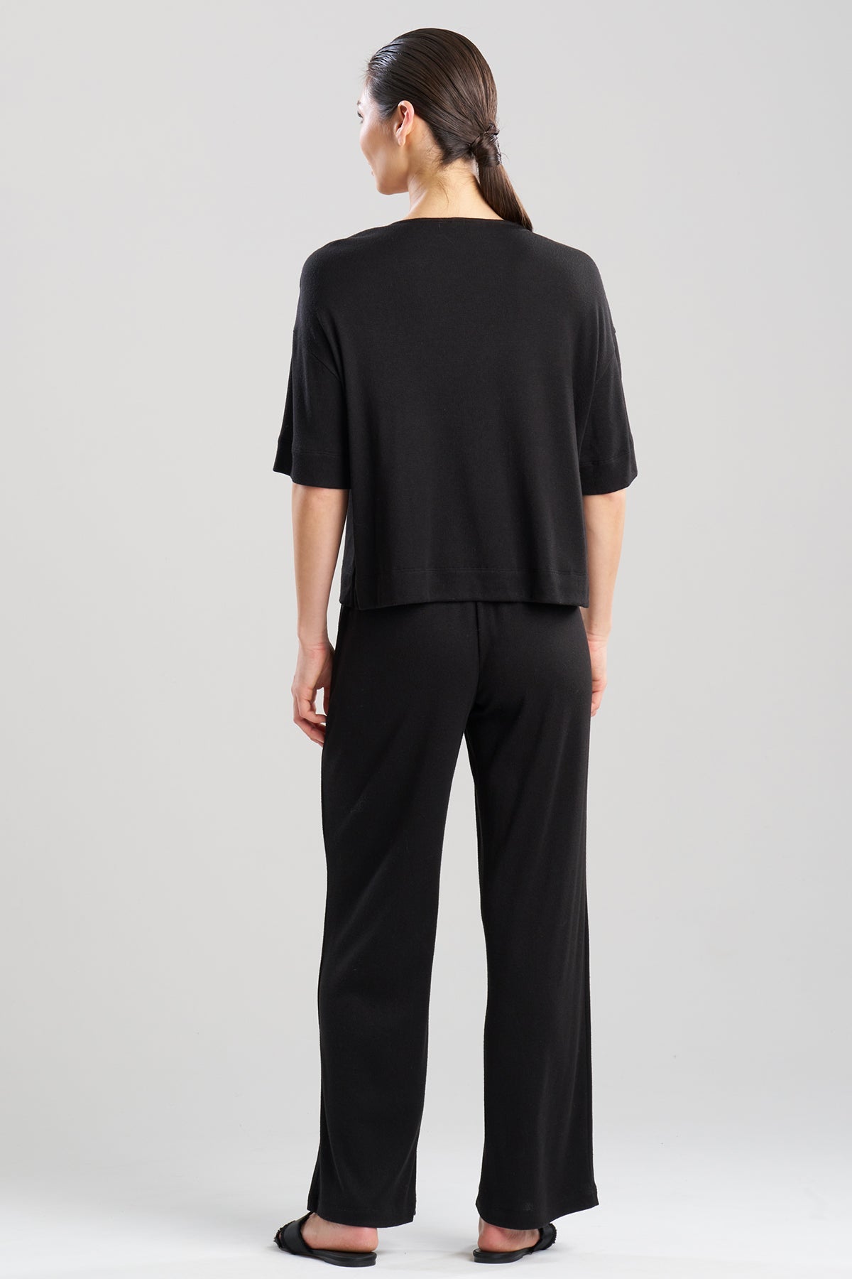 Suki Wedge Top Black