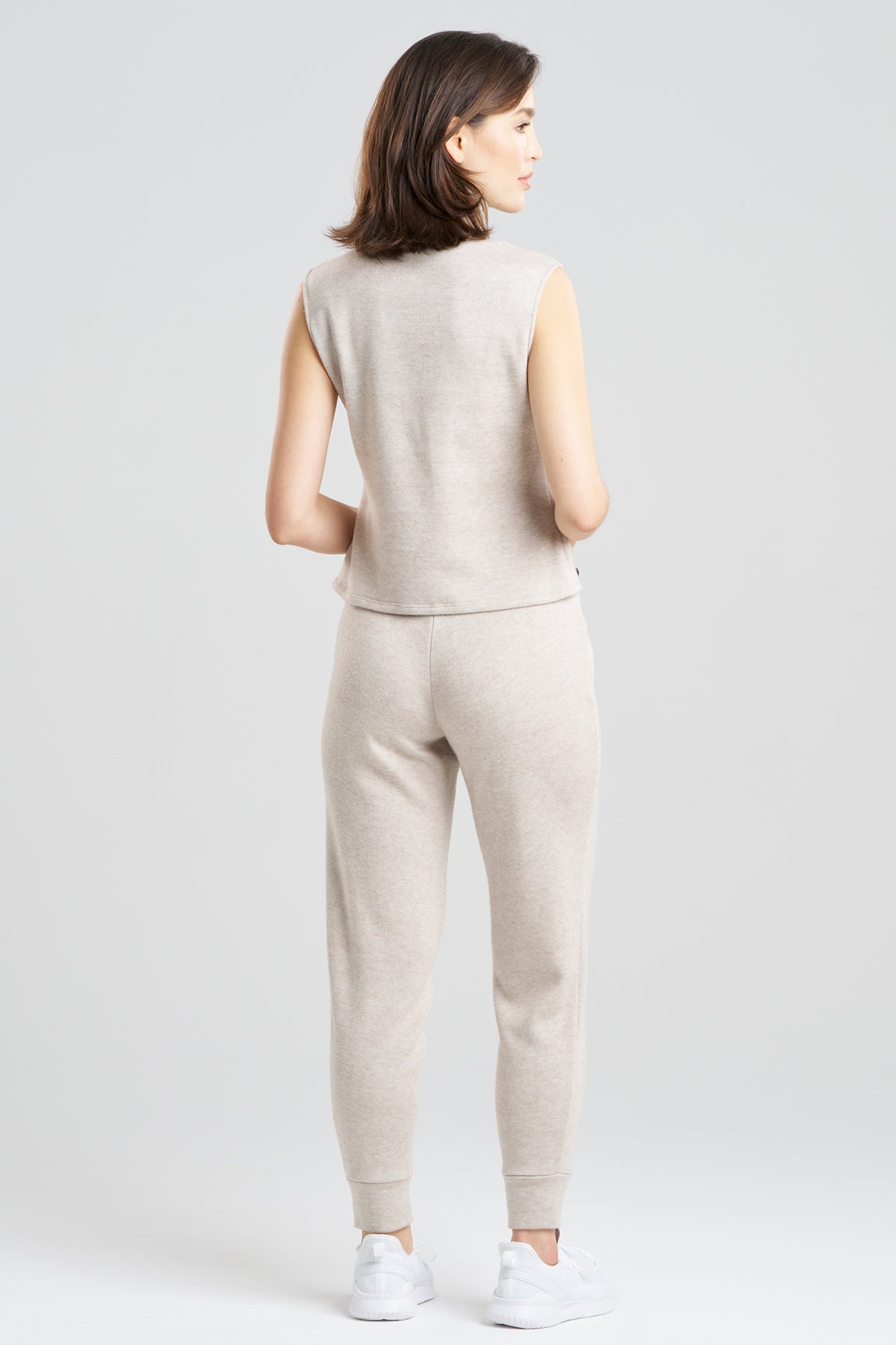 Himalaya Sweater Knit Mock Neck Top Cashmere