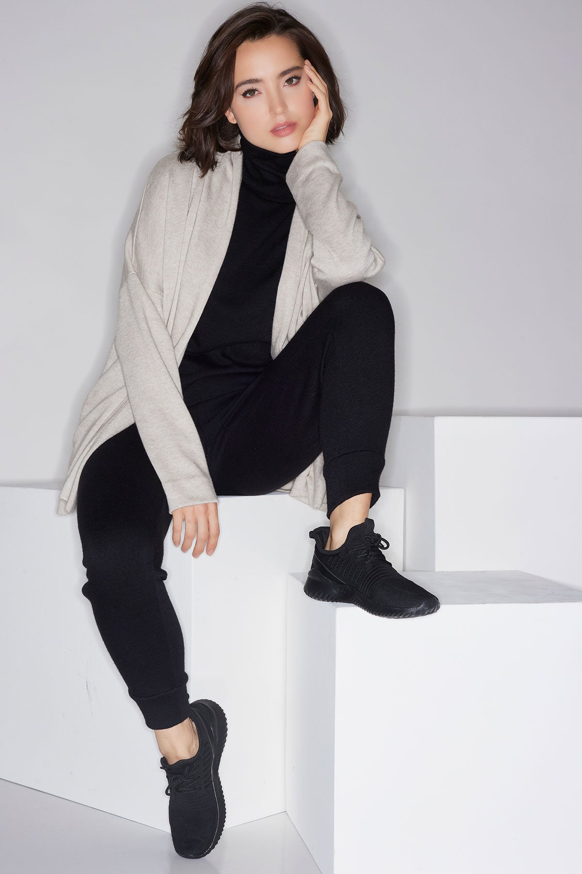 Himalaya Sweater Knit Cardigan Cashmere