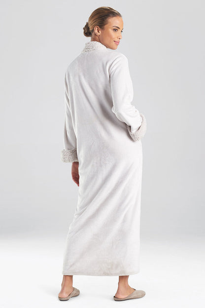 Buy Plush Sherpa Zip Lounger in Bone Online Bone