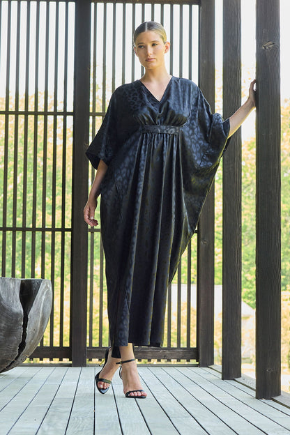 Buy Decadence Caftan in Black Online Black