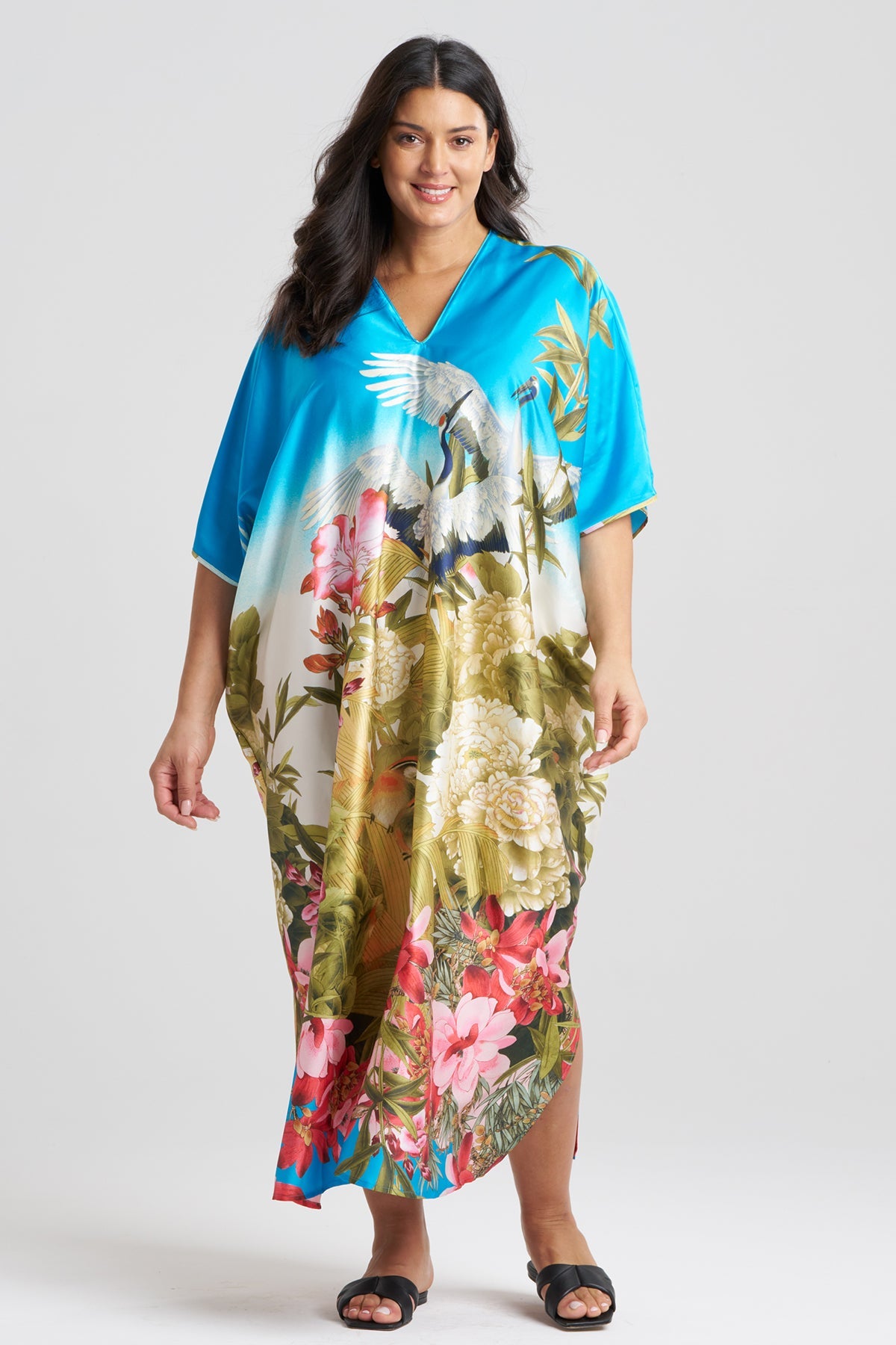 Crane Caftan Multi