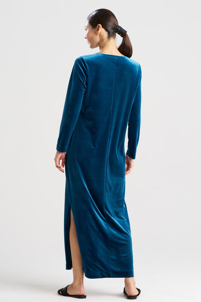 Natalie Velvet Lounger Midnight Teal