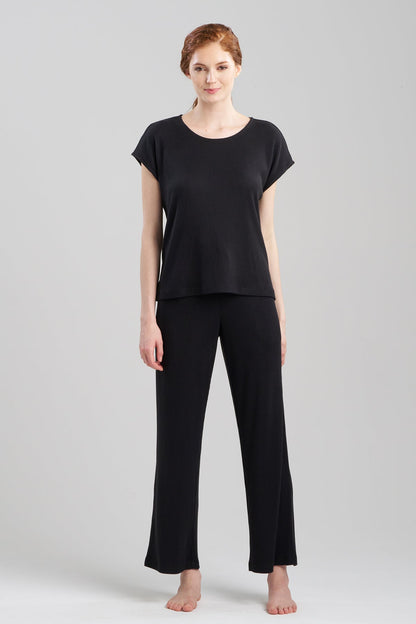 Buy Eden Rib Knit Everywhere Top in Black Online Black