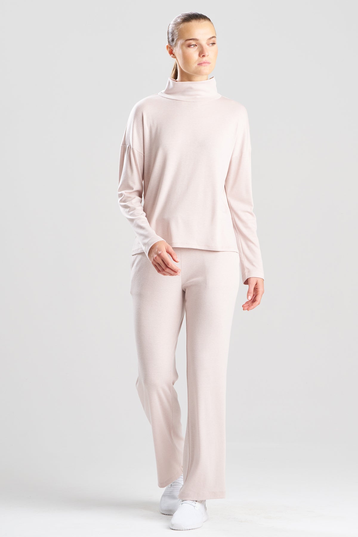 Jersey Essentials Long Sleeve Top Cashmere