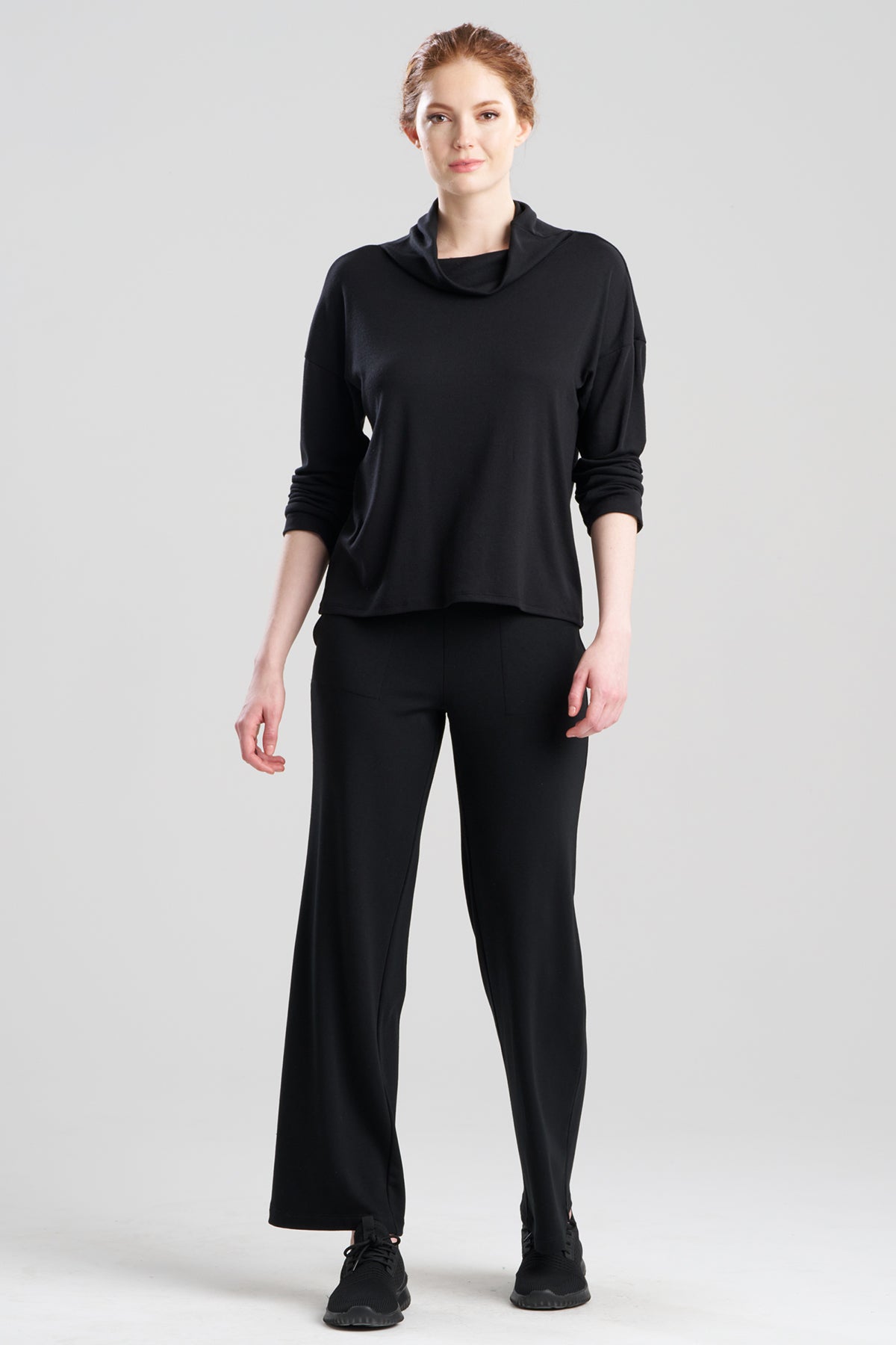 Jersey Essentials Long Sleeve Top Black