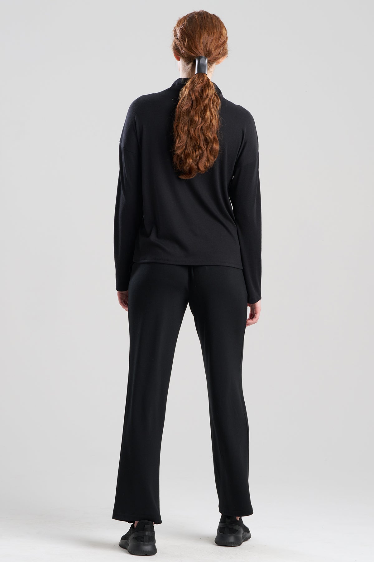 Jersey Essentials Long Sleeve Top Black