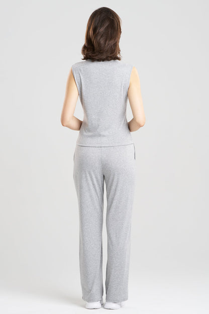Jersey Essentials Shell Tank Ht. Grey