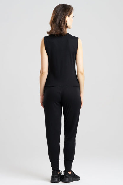Jersey Essentials Shell Tank Black