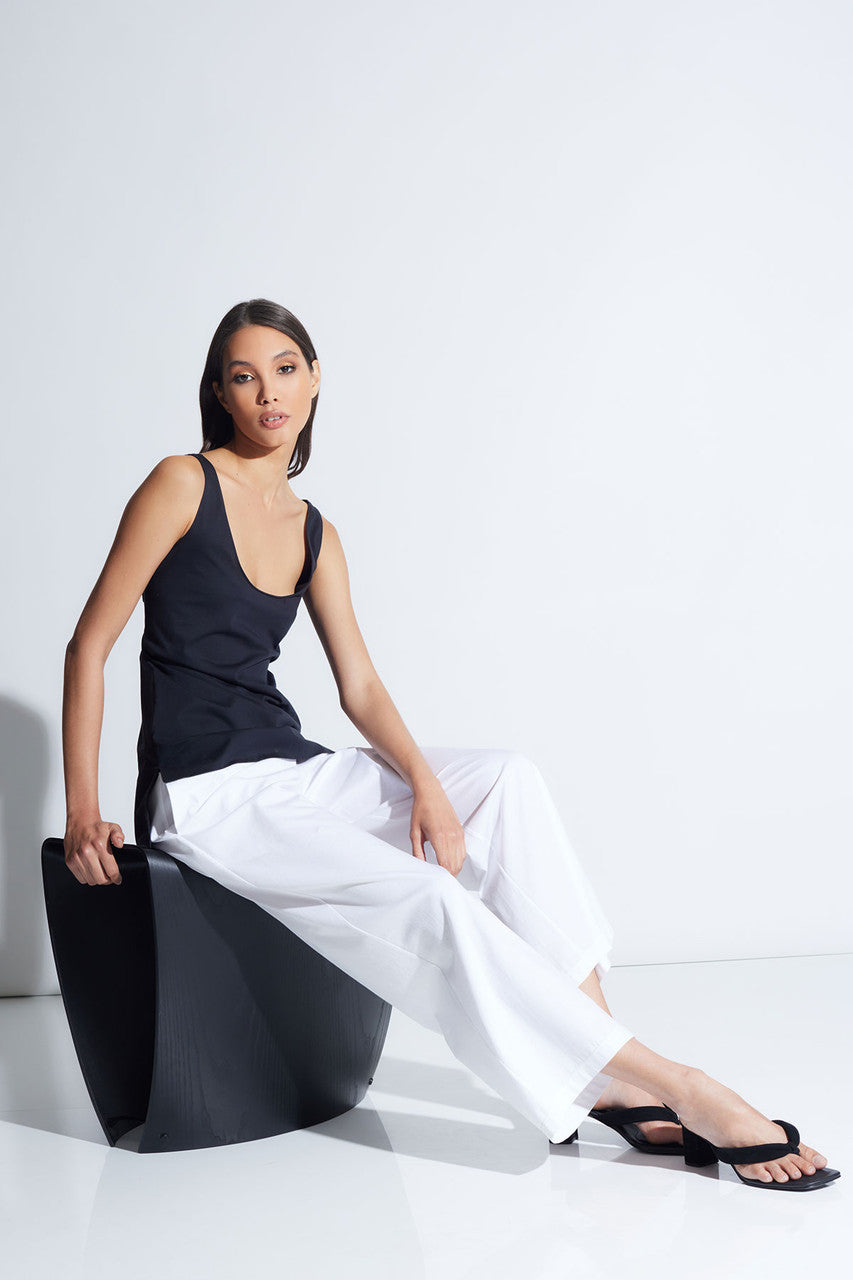 Buy Bliss Essentials Tank in Black Online Black
