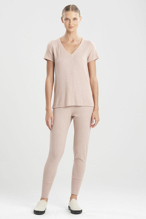 Buy Ulla V-Neck Top in Sandstone Online Sandstone