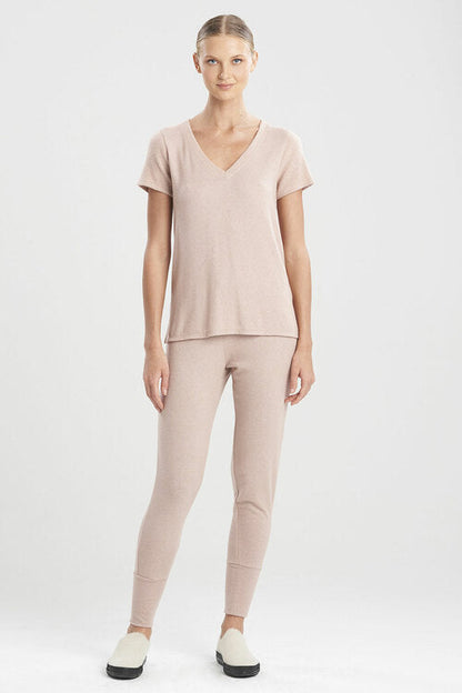Buy Ulla V-Neck Top in Sandstone Online Sandstone
