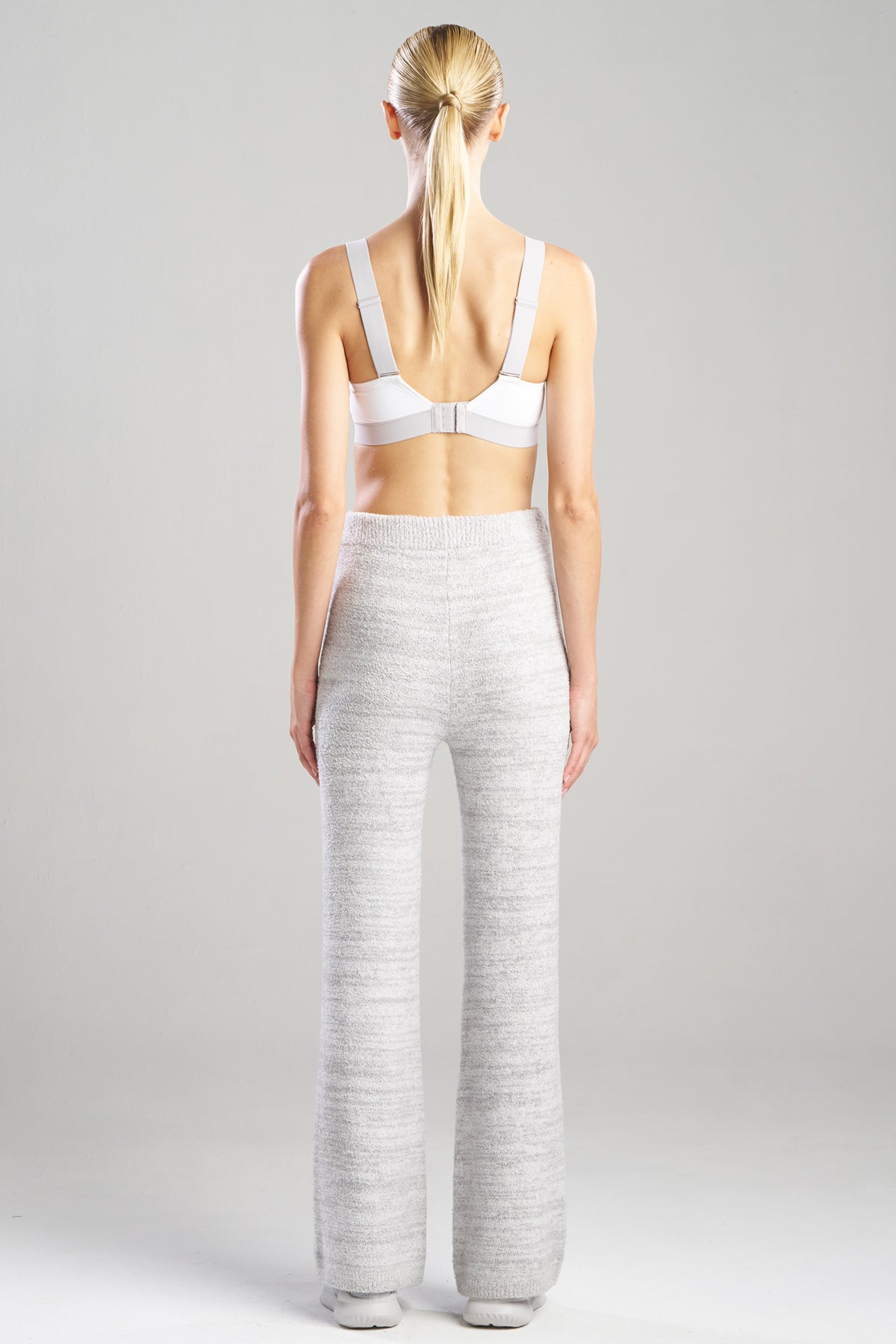 Luna Mellow Flare Pants Light Heather Grey
