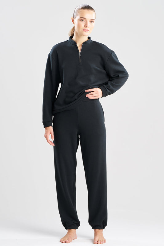 Nova Cozy Brushed Knit Everywhere Joggers Black