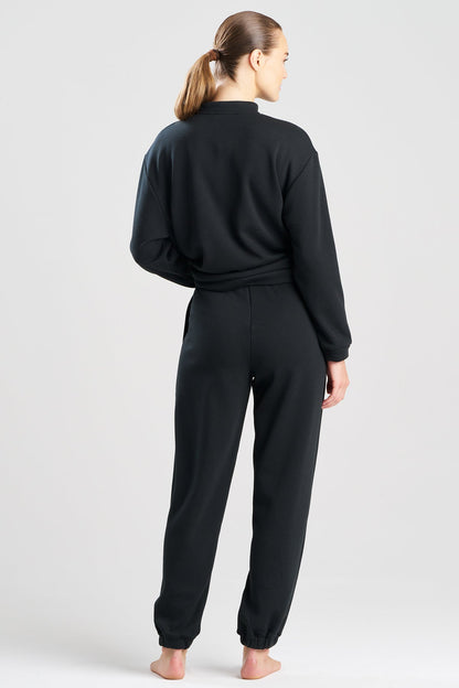 Nova Cozy Brushed Knit Everywhere Joggers Black