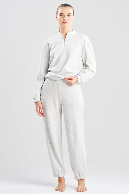 Nova Cozy Brushed Knit Everywhere Joggers Light Heather Grey