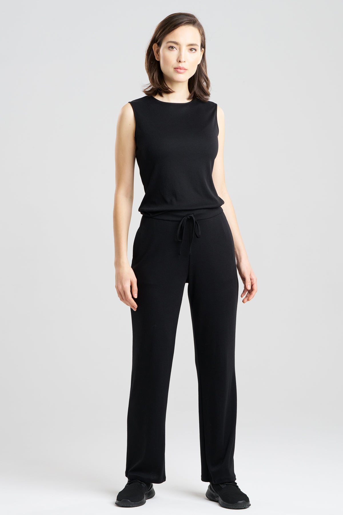 Jersey Essentials Straight Leg Pants Black