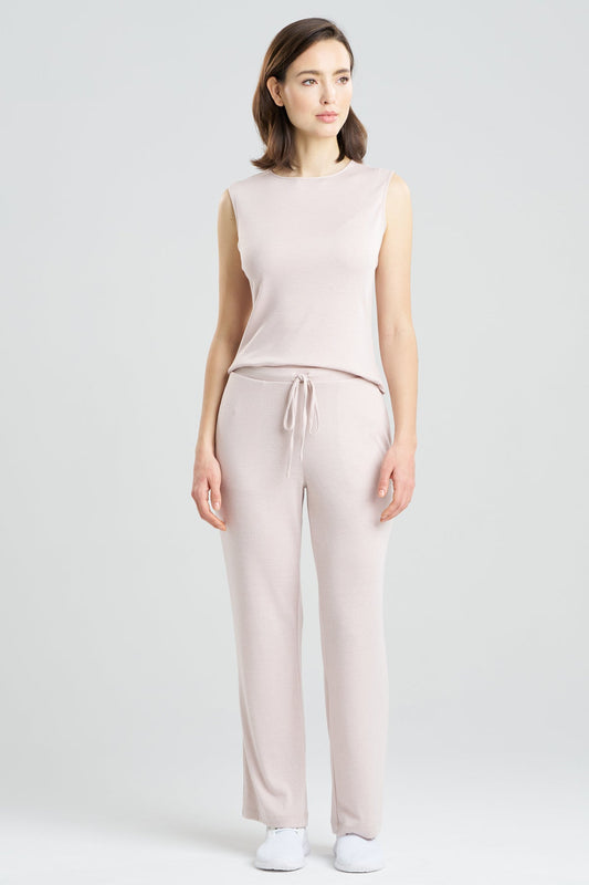 Jersey Essentials Straight Leg Pants Cashmere