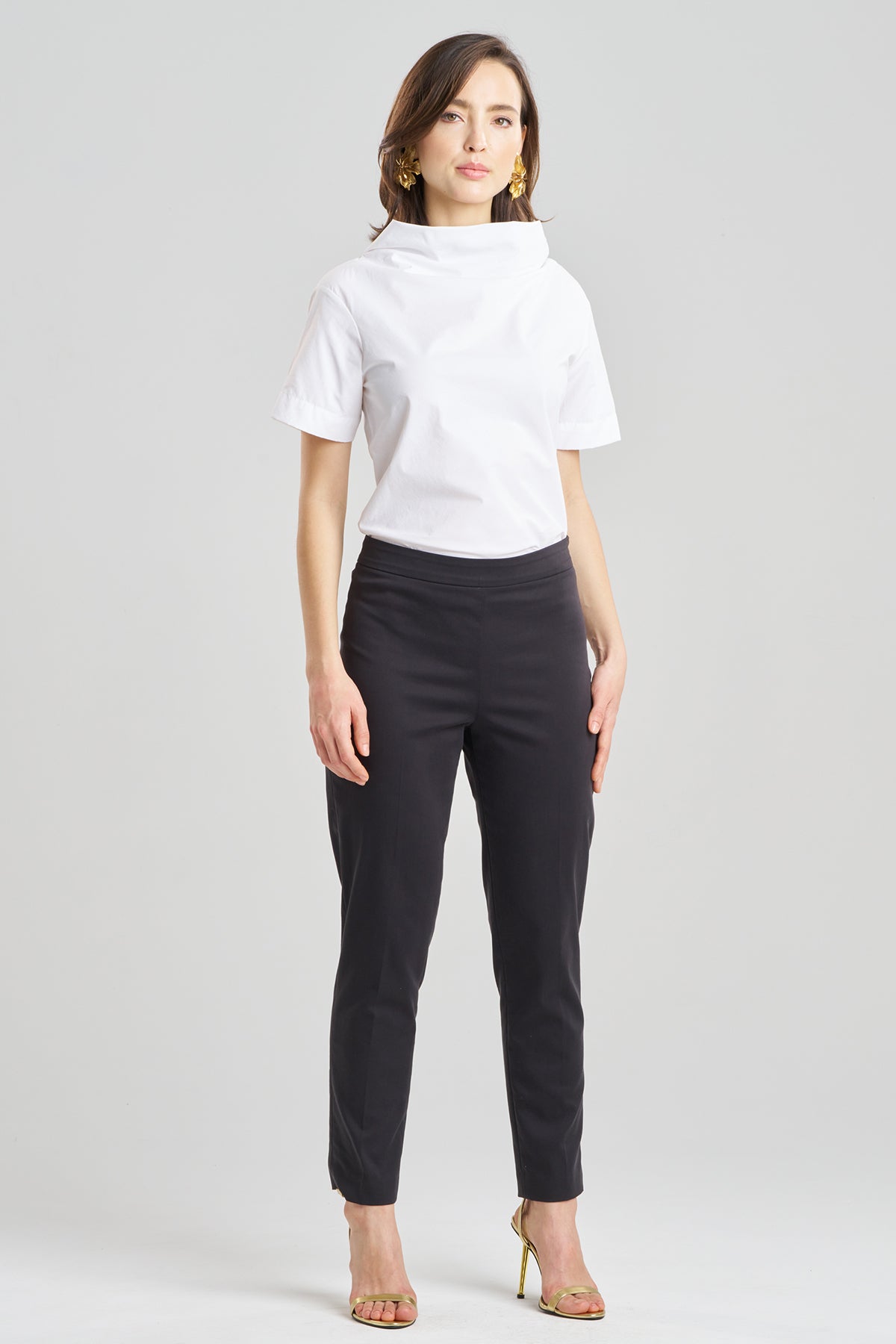 Buy Cotton Chino Pants in Black Online Black