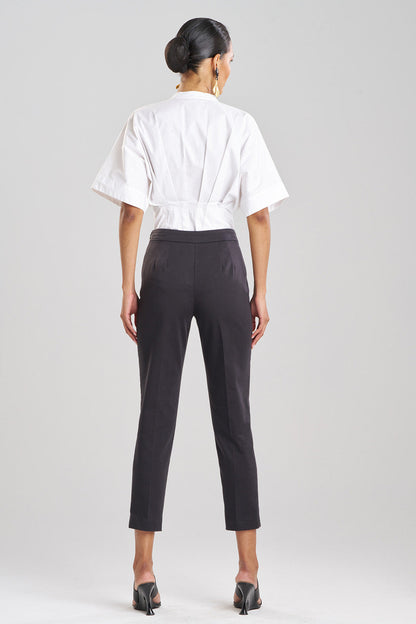 Buy Cotton Chino Pants in Black Online Black