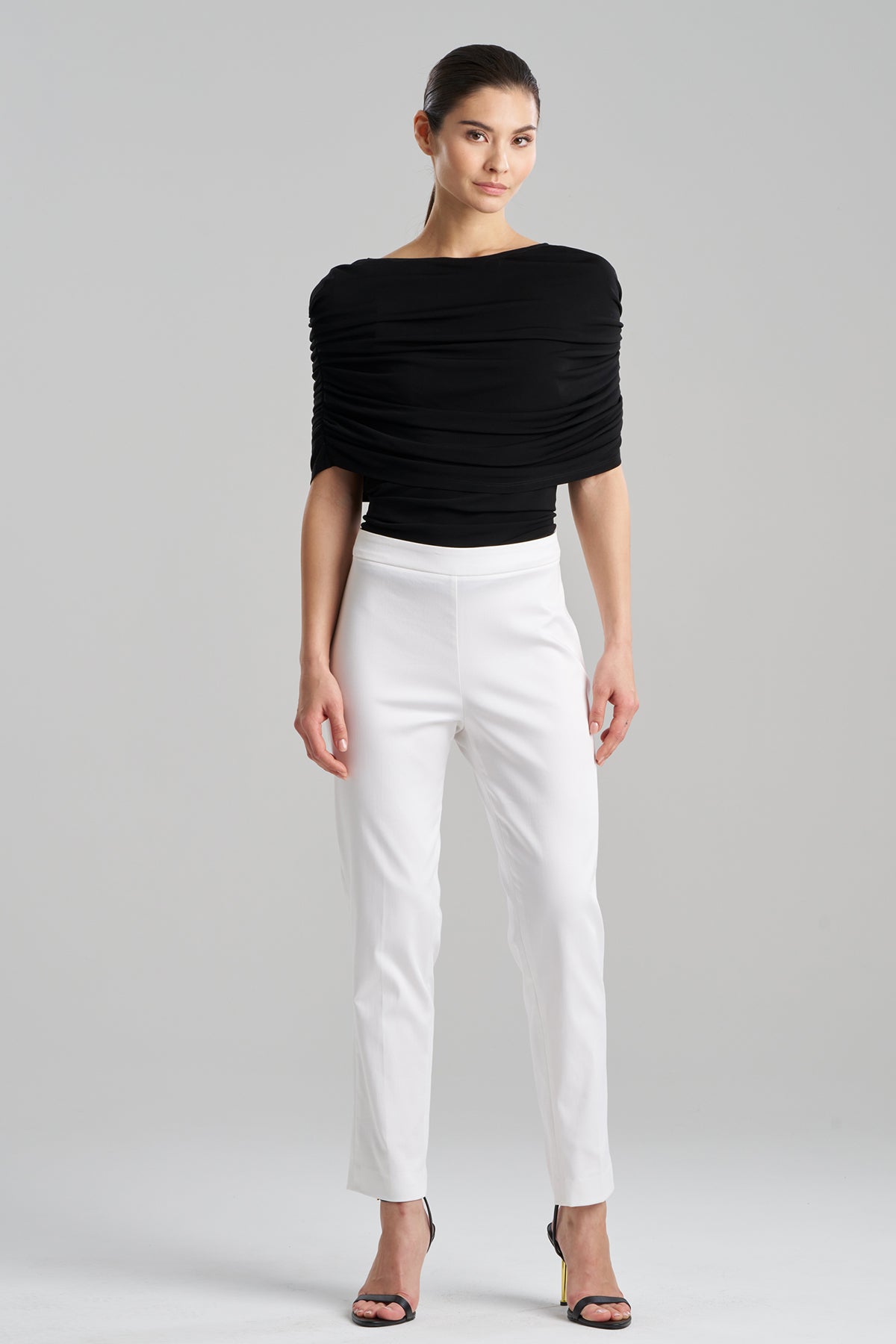 Cotton Chino Pants White