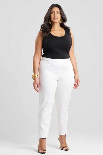 Cotton Chino Pants White