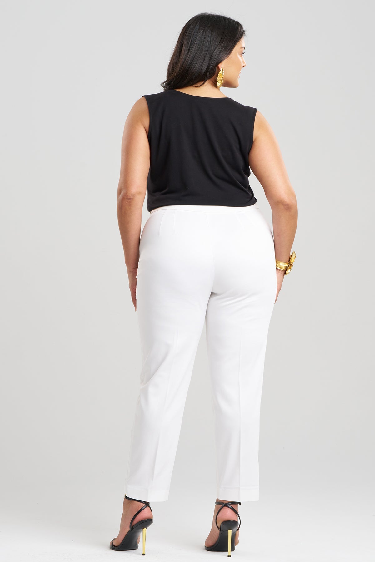 Cotton Chino Pants White