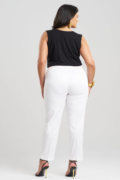Cotton Chino Pants White